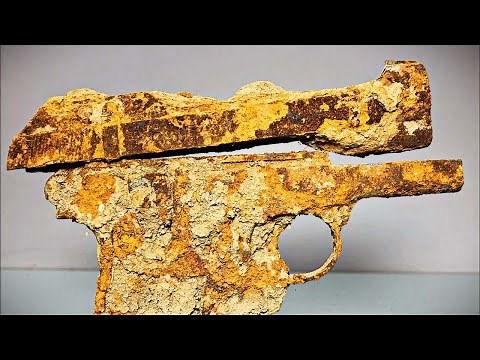 Rusty Antique Gun Restoration - TT 30 Pistol ! Lot Of Amazing Restoration Techniques