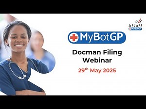 MyBotGP: Docman Filing Webinar 29th May, 2025