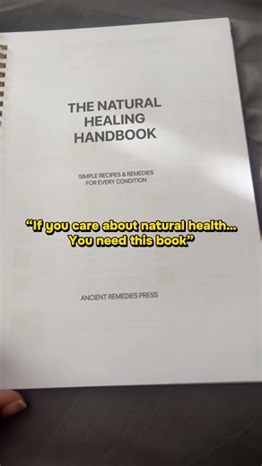 Common health problems with natural solutions by using this natural healing handbook. This book has numerous simple recipes and remedies you can recreate at home. @SunnyJoy_Ireland Natural Healing Handbook is a must have in every home #naturalrecipes #naturalremedies #healthcare #naturalhealing