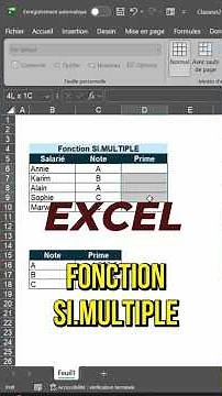 Excel SWITCH function