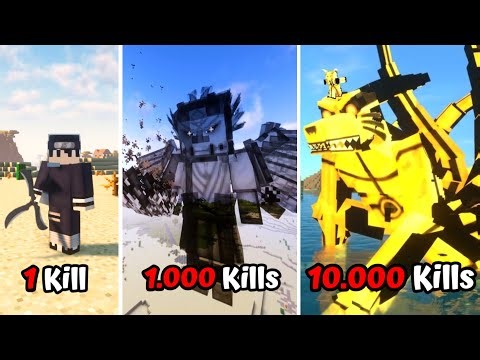 Minecraft Tapi Gw Kalahkan 10.000 Shinobi Dengan Jutsu Ini !!