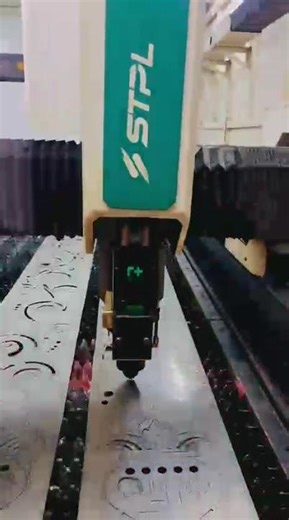 Cnc laser cutting jali