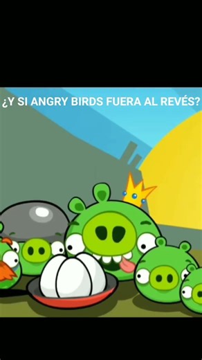 Y SI ANGRY BIRDS FUERA AL REVÉS? 🤔 #edit #angrybirds #loquendo #gameplay #shorts