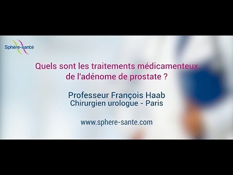 Les traitements médicamenteux de l’adénome de prostate