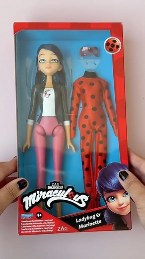 Shop Miraculous on Instagram: "Help Marinette transform into Ladybug and join her on world-saving adventures! Available at @Walmart! 🐞✨ #MiraculousLadybug #MLB #Mirauclous #Marinette"