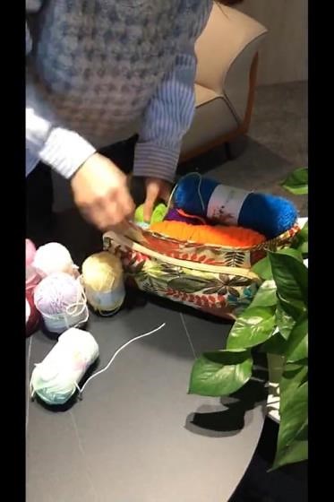 Knitting Bag for Yarn Storage