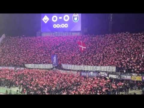 Curva Ferrovia coreografia Fiorentina Pisa
