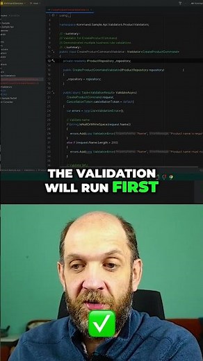 Built-in Validation In a CQRS setup with Kommand