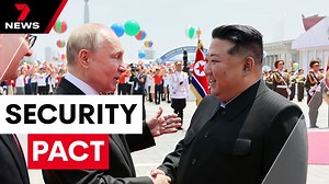 Putin strikes security pact