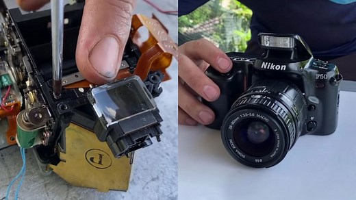 Restoring the Nikon F50 Vintage Camera to Perfection