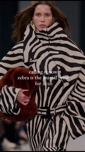 I can’t stop thinking about zebra print in every corner of my life #zebraprint #2026trends #leopardprint #cheerahprint #snakeskinprint