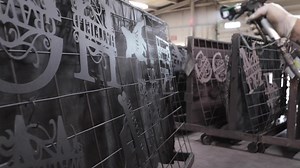 450 reactions · 100 shares | A special piece for your special family. Bring that unique quality to your home only YOUR family can bring with our Split-Letter Monograms! | Precision Metal Art USA | Facebook