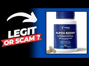Alpha Boost Review – Natural Free Testosterone Support SCAM OR LEGIT?