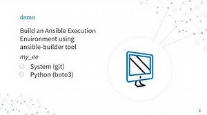 Build and Run an Ansible Execution Environment - ansible-builder and ansible-runner tools