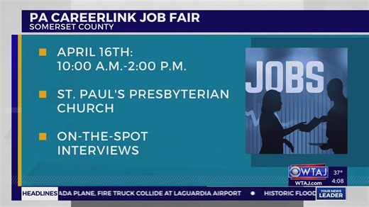 Spring job fair coming to Somerset County