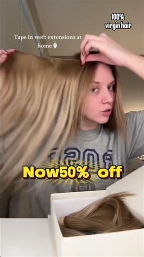 🤩The most invisible & seamless tape-ins are here!