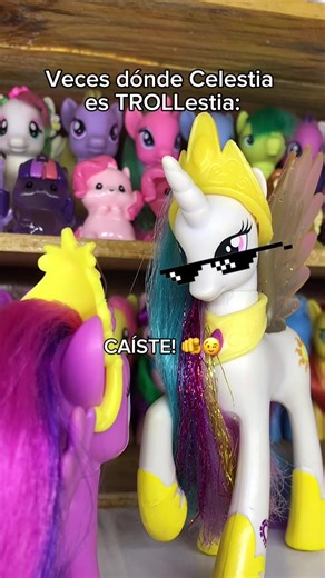 Celestia se transforma en TROLLestia: Momentos divertidos