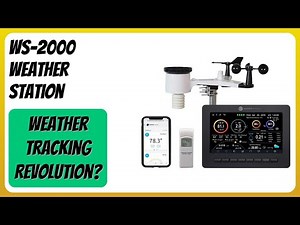 REVIEW (2025): WS-2000 Weather Station. Features