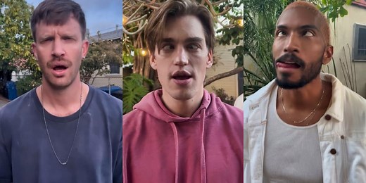 These gay men did their best gooning faces & we can't stop laughing