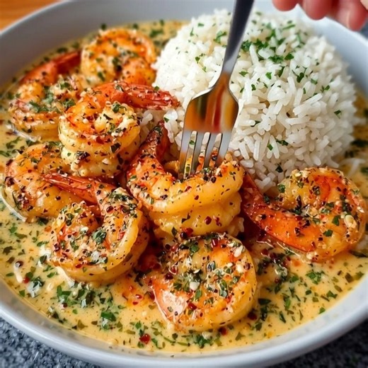 36K views · 255 reactions | Creamy Garlic Herb Shrimp  Easy family...