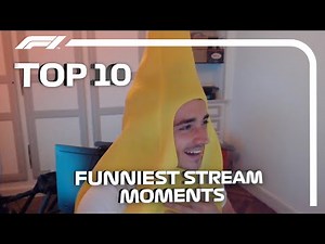 F1 Driver Streams: Top 10 Funniest Moments!