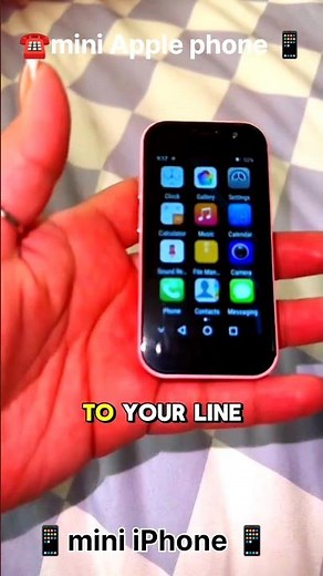 World’s Smallest iPhone by Apple | Unbelievably Premium Design!