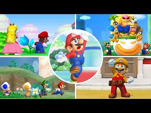 Every Super Mario Bros. Game Evolution (1985 – 2025)