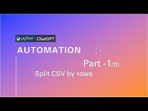 Splitting big file by size and combining it back using Open AI ChatGPT Python code