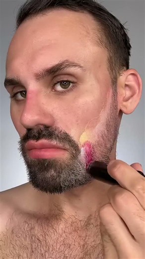Beard tutorial for beginners 😅 what shall i try next? Is it YES OR NO for you?? Following makeup