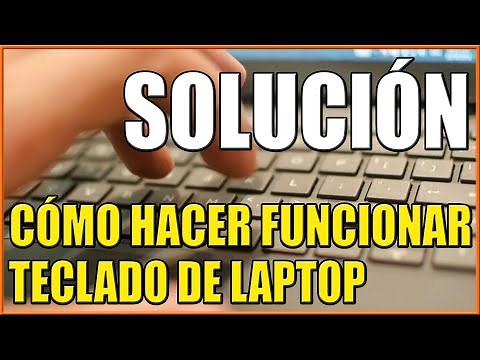 Teclado de LAPTOP NO Funciona - Como reparar el teclado!