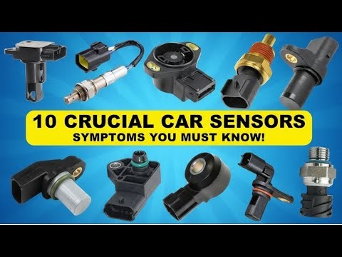 10 Most Important Car Sensors and Symptoms You Must Know ||