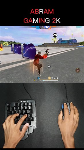 Free fire game play keyboard and mouse ⌨️🖱️📲 #ggmousepro #trending #shorts #shortsfeed #ytshorts