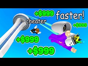 I FALL FASTER on Climb and Jump Tower in Roblox