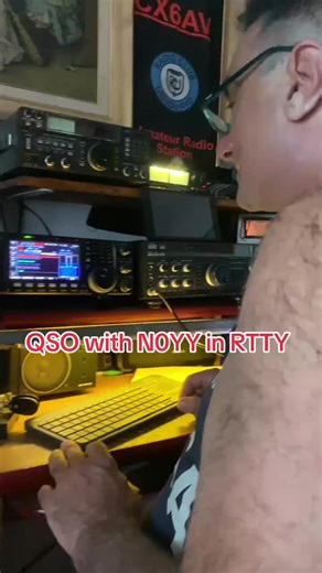 QSO with N0YY in RTTY, 15 meters #amateur #radio #radioaficion #dx #rtty