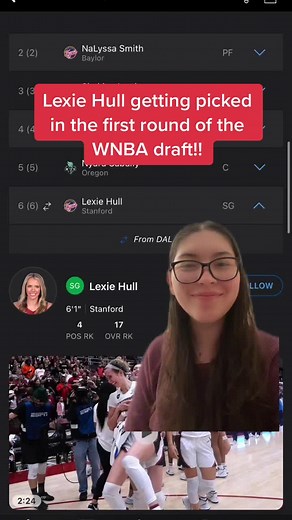 Lexie Hull's WNBA Draft Journey | Stanford to the Pros