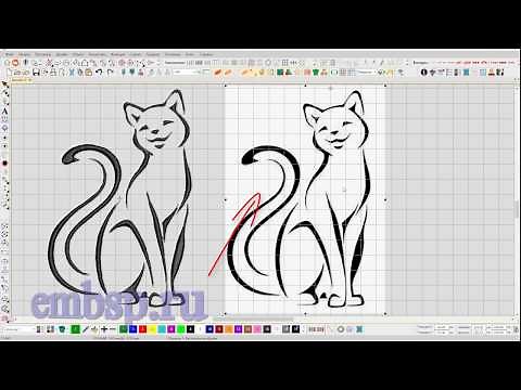 Экспресс дизайн для дизайна компьютерной машинной вышивки в Wilcom EmbroideryStudio e4.2
