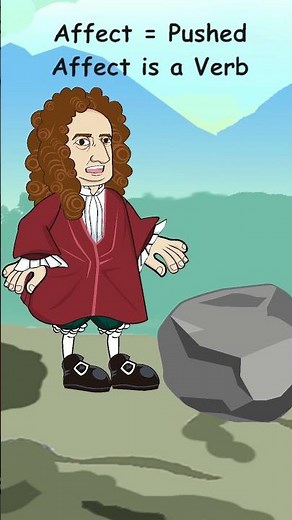 Affect Verses Effect with Newton Law of Motion