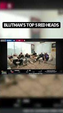 We got Blutman’s Top 5 Red Heads 👨‍🦰 @DraftKings