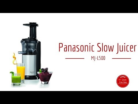 Panasonic Slow Juicer MJ-L500 Review