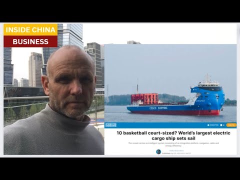 World's first all-electric container ship sets sail