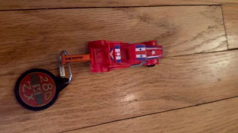 Vintage 1980 Kidco Burnin' Key Red Semi Drag Truck W/ Working 280-ZX Key - Etsy