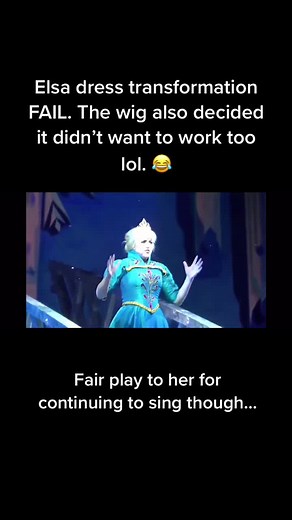 Elsa Dress Transformation Fail | Hilarious Musical Mishap