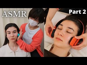 ASMR I got BALANCED my FACE in Japan, Soft Spoken (Part 2)