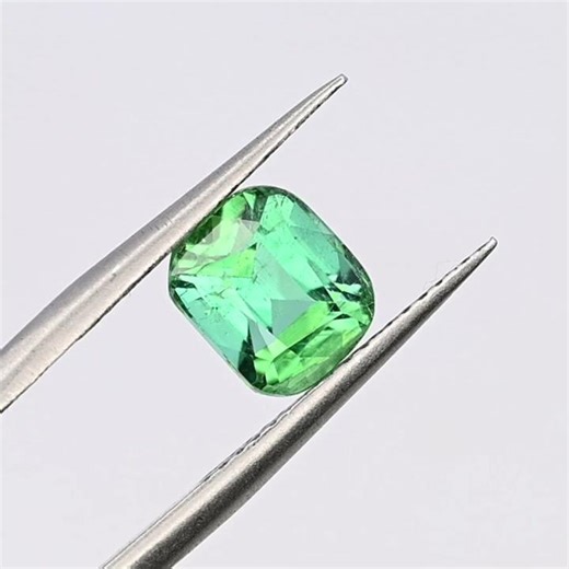 2.35 Carat Cushion Cut Tourmaline – Afghanistan | Fine Art Gems | Tourmaline | Gemstone |
