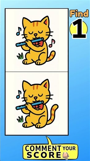 Can You Find 1 Difference?★0024cat