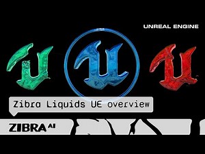 Performant liquid simulation for Unreal Engine. Zibra Liquids. Product overview