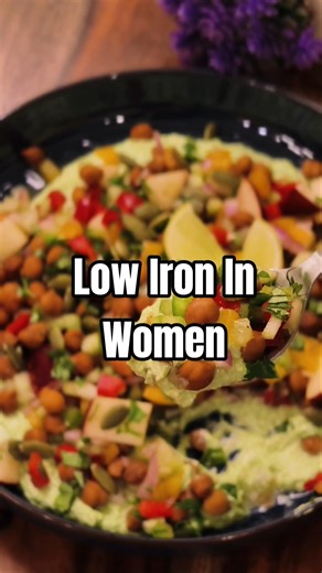 Iron rich vegetarian meal #irondeficiency #womenshealth