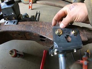 S10 Swap by Panza Transmission X install 1