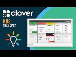 How to Set up a Clover Kitchen Display Brilliant POS
