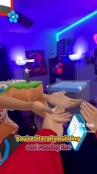 Juega a Blocks en Realidad Mixta con amigos